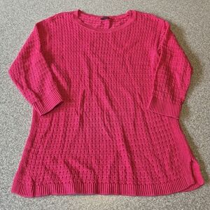 Womens Talbots Open Knit Talbots Sweater Size Medium